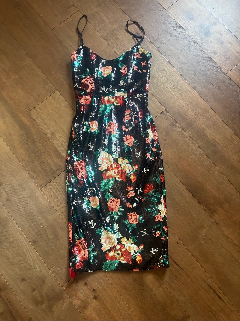 Helsi Hayden Sequin Midi Cocktail Dress NWT Size S